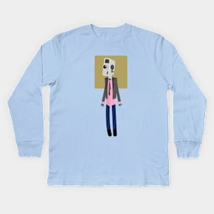 8mm Steve Kids Long Sleeve T-Shirt